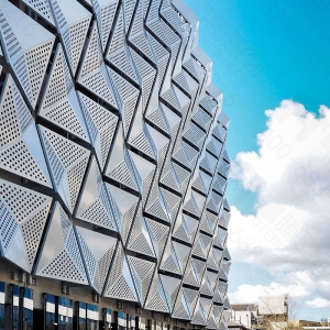 外墻沖孔造型鋁單板